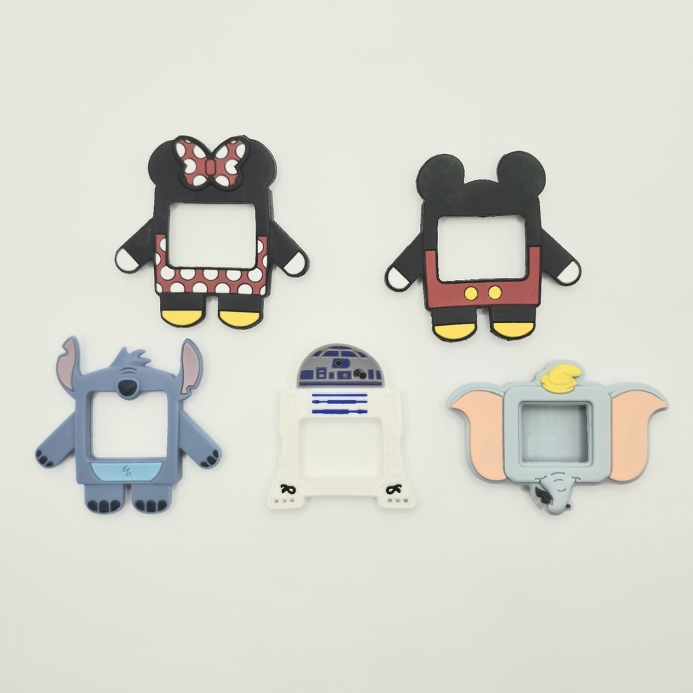 5 Disney Mickey Minnie Dumbo R2D2 Stitch Magic Sliders 1.0/2.0 MagicBand Retired